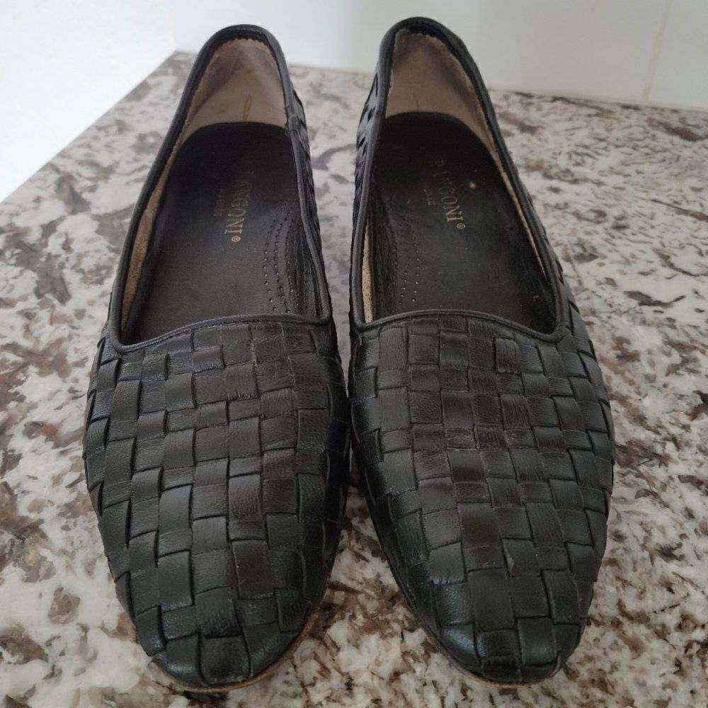 Rangoni Firenze Italian Leather Black size 9.5‎